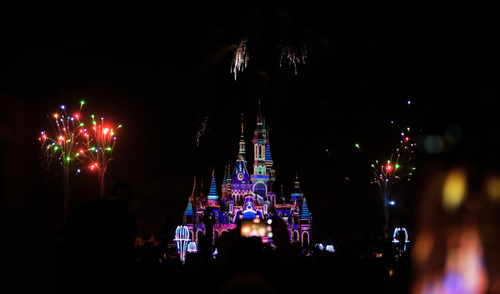 上海ディズニーランドのナイトショー
